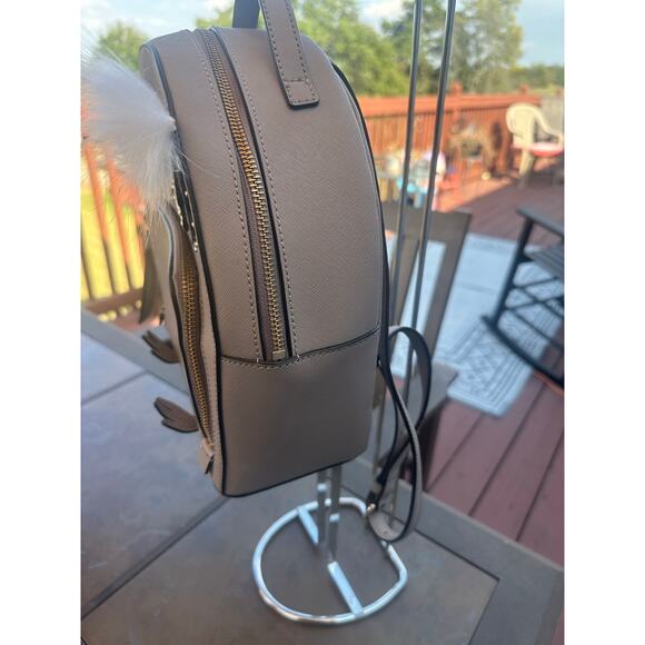 Kate Spade Star Bright Owl Tomi Backpack in Cityscape Grey Women's EUC - Picture 16 of 16